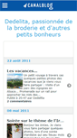 Mobile Screenshot of dedelunivers.canalblog.com