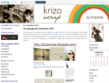 Tablet Screenshot of krizoscrap.canalblog.com