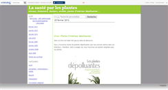 Desktop Screenshot of plantesetsante.canalblog.com