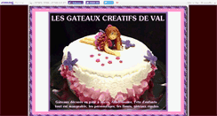 Desktop Screenshot of decorationgateau.canalblog.com