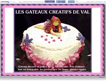 Tablet Screenshot of decorationgateau.canalblog.com
