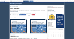Desktop Screenshot of mangomyel.canalblog.com