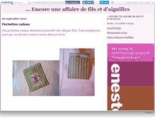 Tablet Screenshot of enfilaiguille.canalblog.com