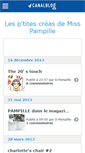 Mobile Screenshot of misspampille.canalblog.com