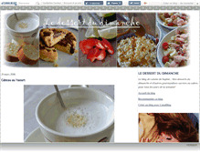 Tablet Screenshot of dessertdimanche.canalblog.com
