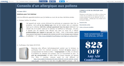 Desktop Screenshot of eviterallergies.canalblog.com