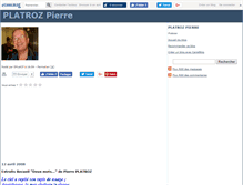 Tablet Screenshot of platrozpierre.canalblog.com