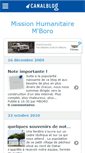 Mobile Screenshot of humanitairemboro.canalblog.com