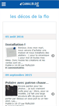Mobile Screenshot of lesdecosdelaflo.canalblog.com