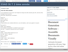 Tablet Screenshot of esad2.canalblog.com