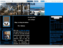 Tablet Screenshot of nadoua.canalblog.com