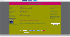 Desktop Screenshot of bonnieandclaude.canalblog.com