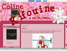 Tablet Screenshot of colinekifouine.canalblog.com