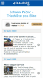 Mobile Screenshot of johannpetric.canalblog.com