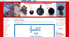 Desktop Screenshot of ceriselibertaire.canalblog.com