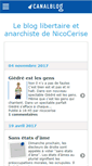 Mobile Screenshot of ceriselibertaire.canalblog.com