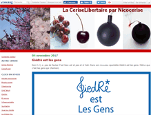 Tablet Screenshot of ceriselibertaire.canalblog.com