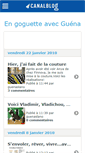 Mobile Screenshot of engoguetteavec.canalblog.com