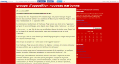 Desktop Screenshot of groupeopposition.canalblog.com