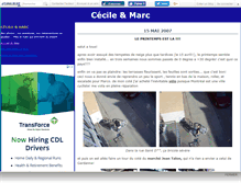 Tablet Screenshot of cecilemarc.canalblog.com