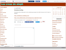 Tablet Screenshot of lescreassteph.canalblog.com