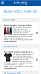 Mobile Screenshot of modefashion.canalblog.com