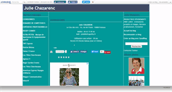 Desktop Screenshot of juliechazarenc.canalblog.com