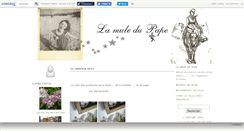 Desktop Screenshot of lamuledupape.canalblog.com