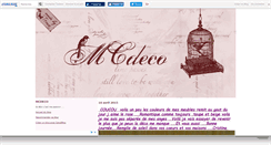 Desktop Screenshot of mcdeco.canalblog.com