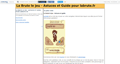 Desktop Screenshot of labrutefr.canalblog.com