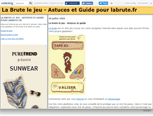 Tablet Screenshot of labrutefr.canalblog.com