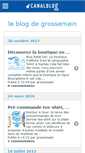 Mobile Screenshot of grossemain.canalblog.com