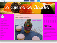 Tablet Screenshot of claudie42.canalblog.com