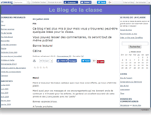 Tablet Screenshot of classeceline.canalblog.com