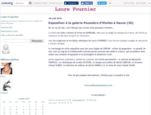 Tablet Screenshot of laurefournier.canalblog.com