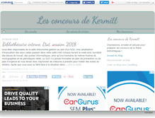 Tablet Screenshot of concourskermitt.canalblog.com