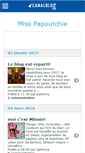 Mobile Screenshot of misspapoutchie.canalblog.com