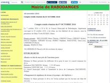 Tablet Screenshot of mairierabodanges.canalblog.com