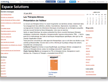 Tablet Screenshot of espacesolutions.canalblog.com