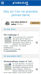Mobile Screenshot of ilederacinee.canalblog.com