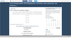 Desktop Screenshot of lesbaignades.canalblog.com