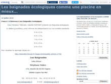 Tablet Screenshot of lesbaignades.canalblog.com