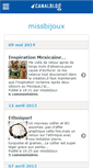 Mobile Screenshot of missbijoux.canalblog.com