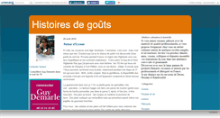 Desktop Screenshot of histoiresdegouts.canalblog.com