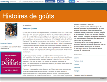 Tablet Screenshot of histoiresdegouts.canalblog.com