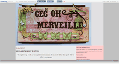 Desktop Screenshot of cecohmerveille.canalblog.com