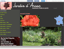 Tablet Screenshot of jardindarsac.canalblog.com