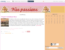 Tablet Screenshot of nospassions.canalblog.com