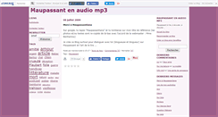 Desktop Screenshot of maupassant.canalblog.com