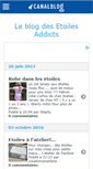 Mobile Screenshot of etoilesaddicts.canalblog.com